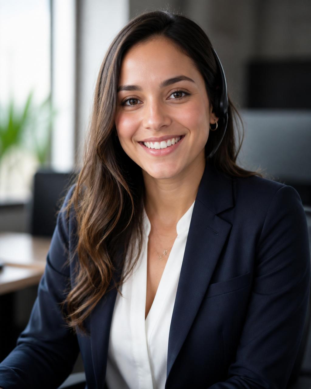 Consultora de seguros pronta para te atender